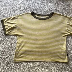 RVCA boxy cropped ladies tee